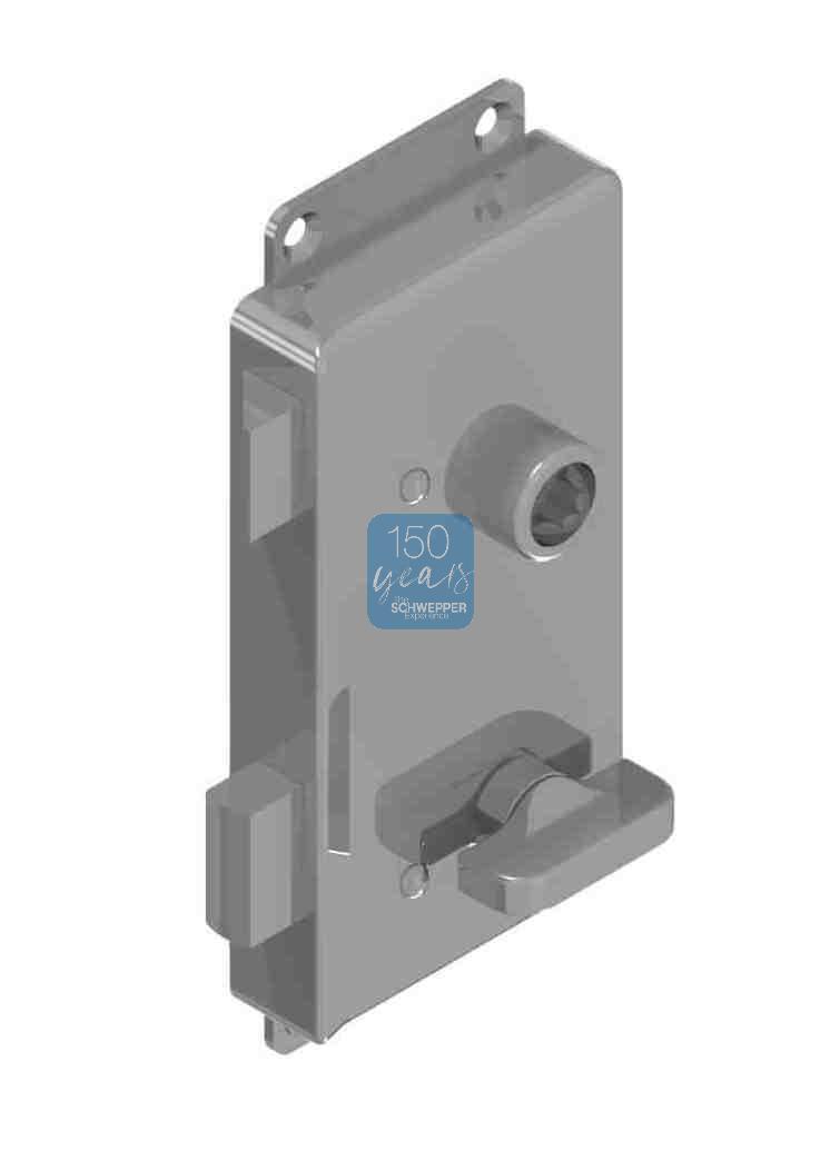 WC-rim lock outward Brass | GSV-No. 3295