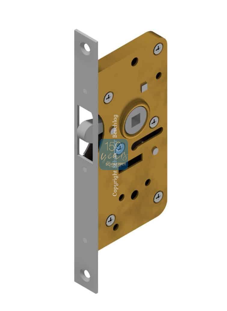 Sliding door mortise latch lock backset 40mm Brass | GSV-No. 1069 F
