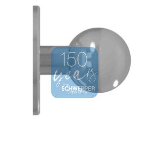 Door knob fixed Brass | GSV-No. 5249