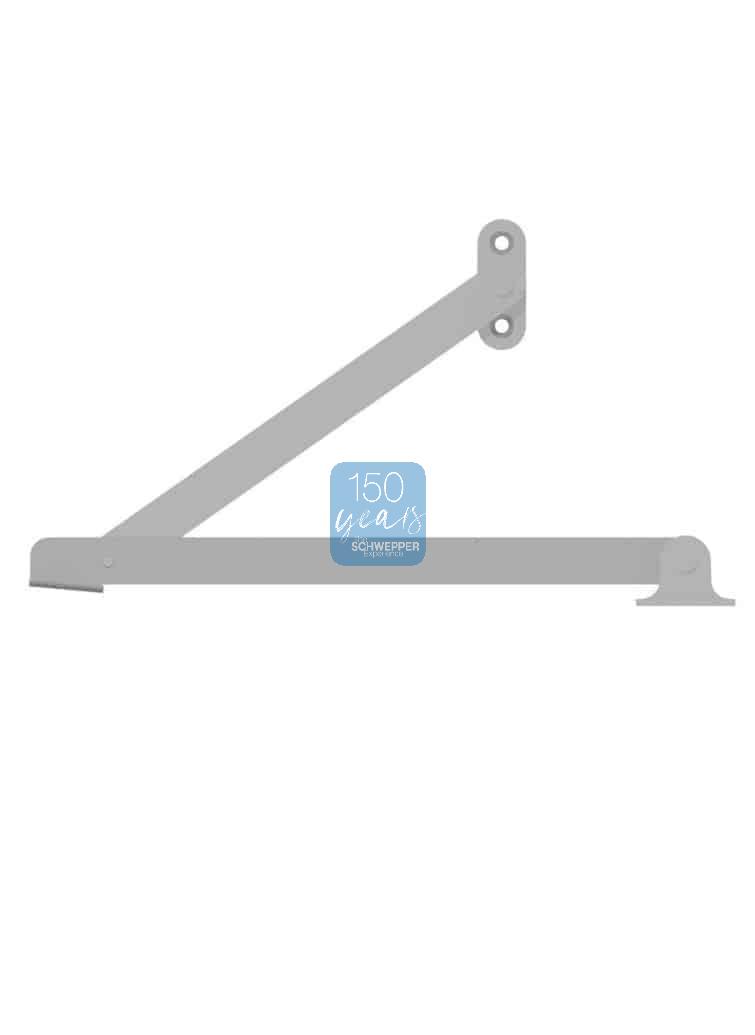 Cabinet stay with stop length 250mm / 300mm Brass | GSV-No. 2658