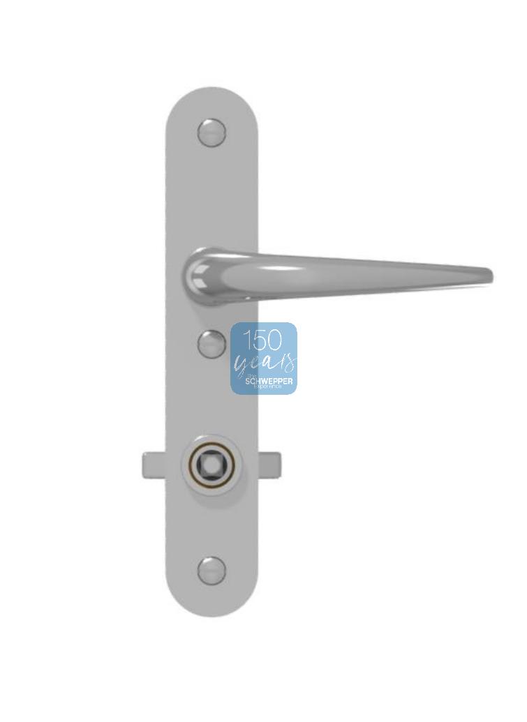 Handle with plates Brass | GSV-No. 5969 WC