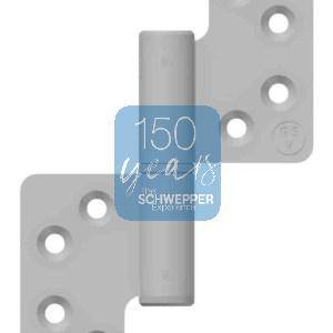 Joint hinges stainless steel | GSV-No. 5782 left hand