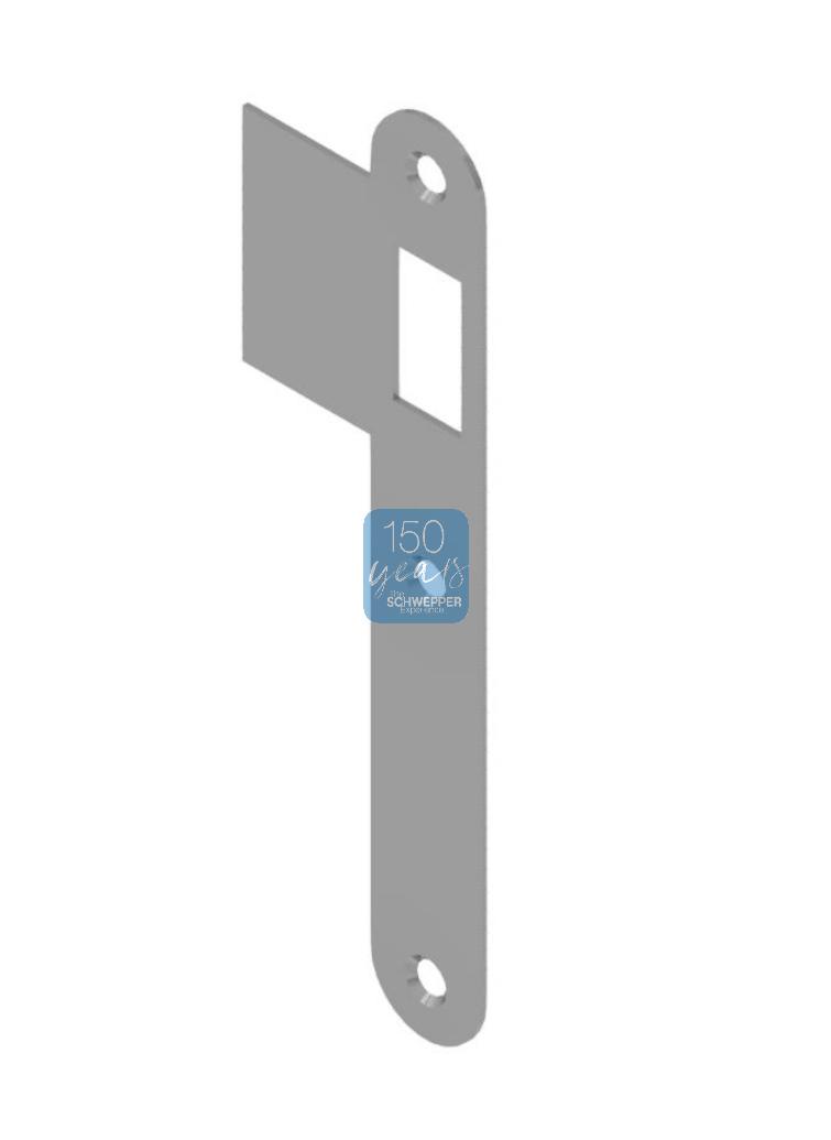 Strike plate for Brass mortises with latch only | GSV-No. 3226 F