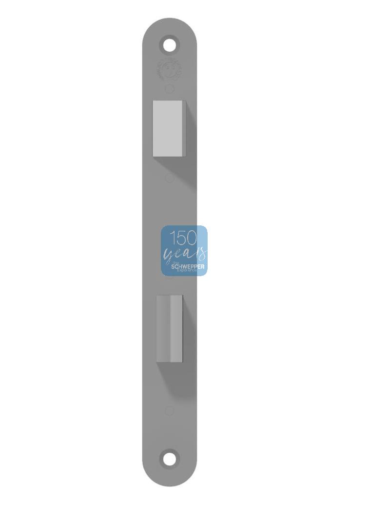 Mortise lock for skeleton key backset 55mm Brass | GSV-No. 3201
