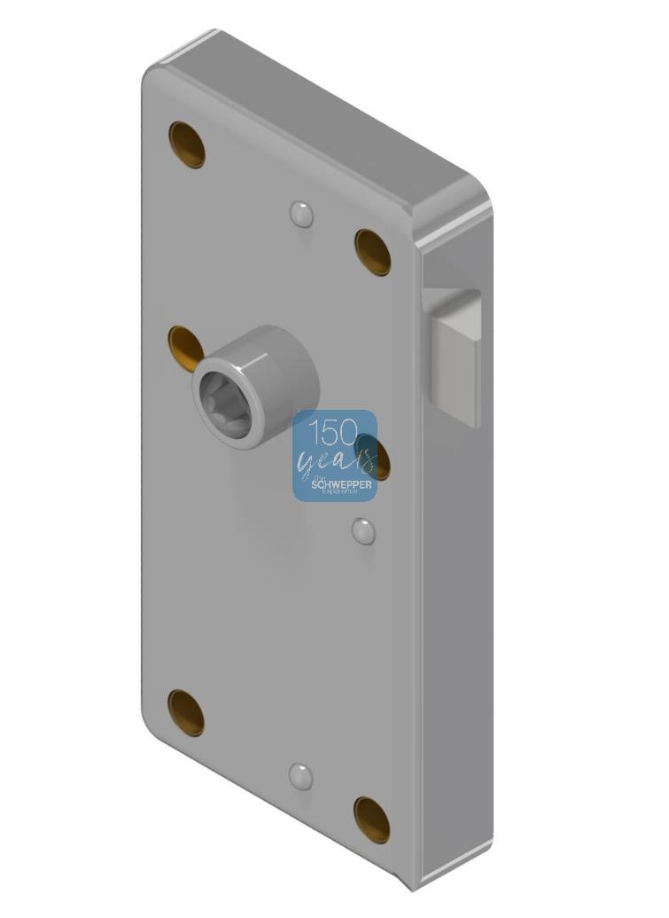 Rim latch lock Stainless steel | GSV-No. 3827 F