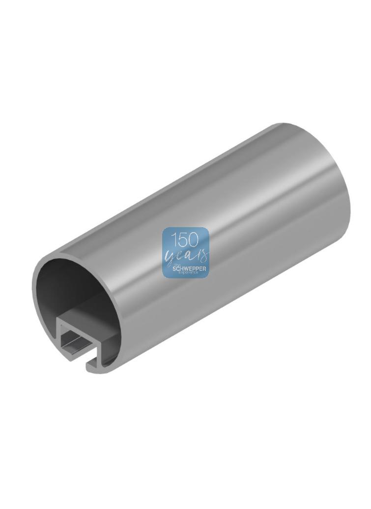 Handrail round Aluminium in length of 3m or fix length per cut to order list | GSV-No. 2809