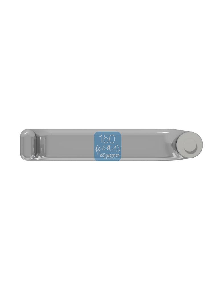 Handle / lever female part with spindle for locks with latch lever function Stainless steel | GSV-No. 2220