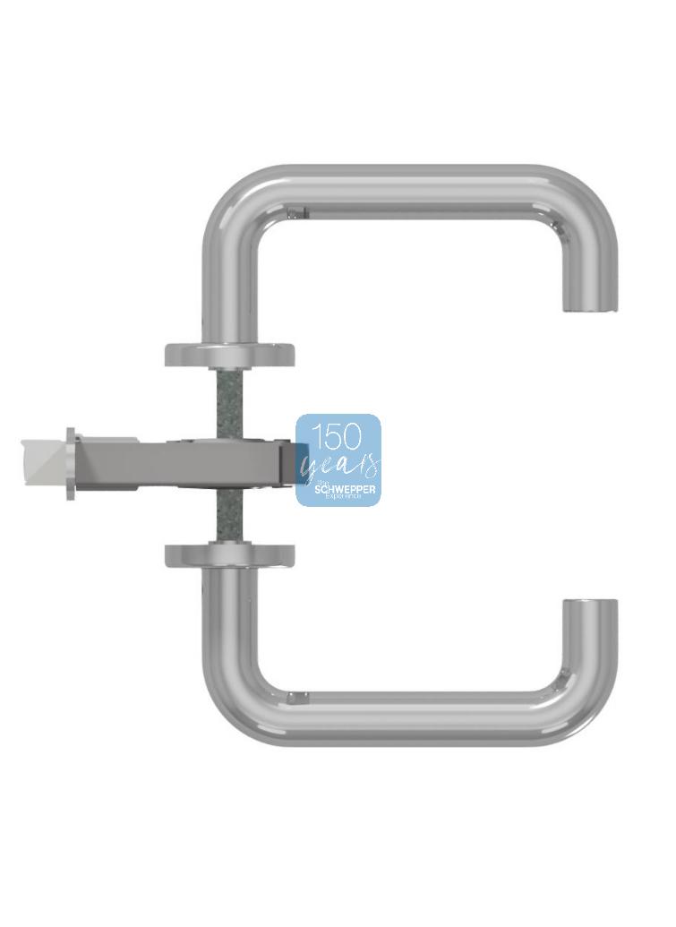 Mortise lockset complete for cylinder Stainless steel | GSV-No. 1311 GZ
