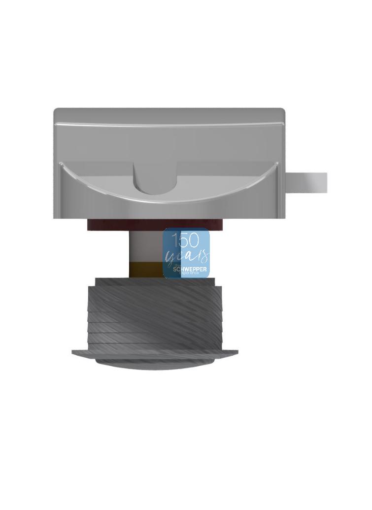 Druckschnäpper für Türstärke 19 / 25 mm | GSV-Nr. 7741