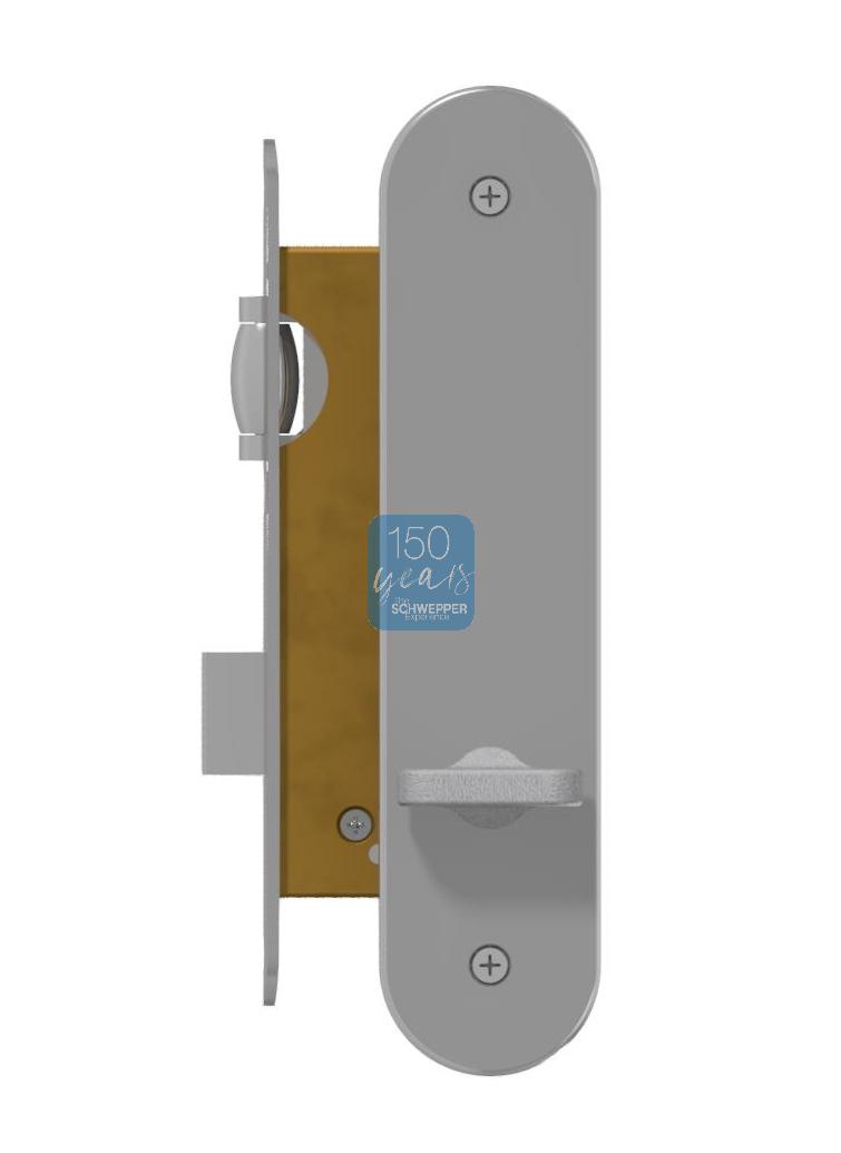Mortise swing door lockset for privacy door (WC) Brass | GSV-Nr. 3401 WCG
