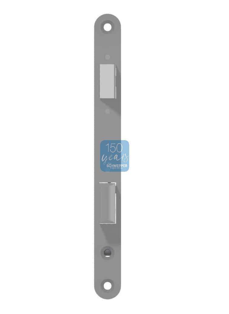 Einsteckschloss für Profilzylinder für dünne Türen komplett Edelstahl (A2) | GSV-Nr. 3812 Z