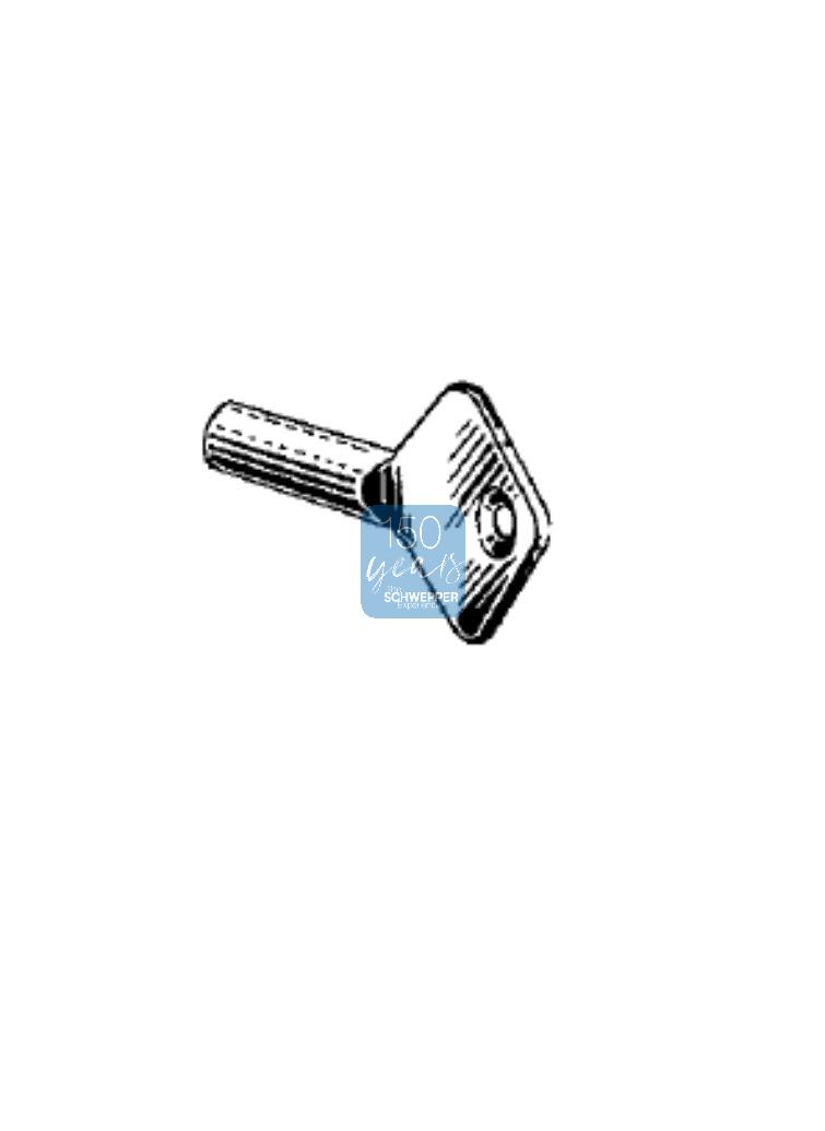 Dreikantschlüssel 9mm Messing | GSV-Nr. 4529 B