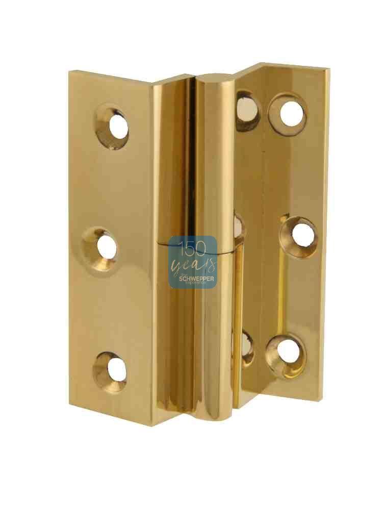 Loose joint hinge 50mm for rebated door Brass | GSV-No. 4546