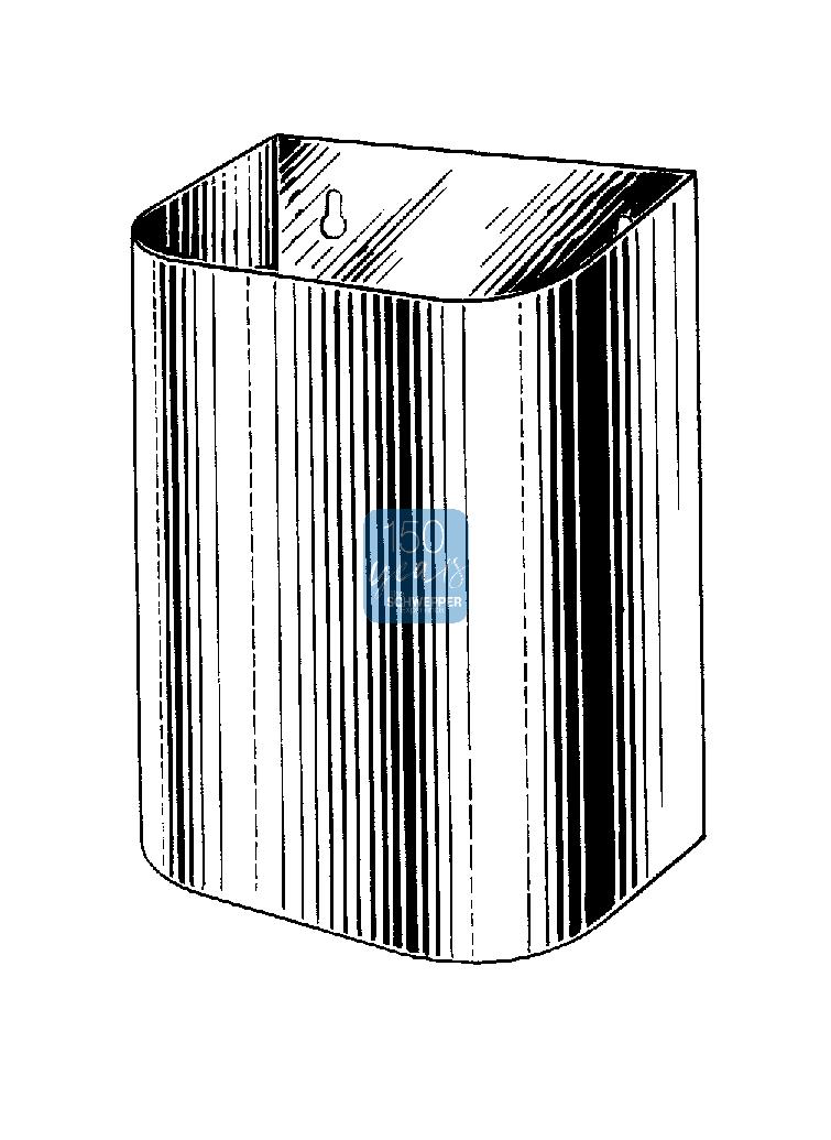 Waste bucket Aluminium | GSV-No. 5746