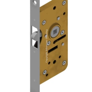 Sliding door latch lock backset 40mm Brass  | GSV-No. 1069 F