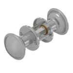 Knob handles round Ø 58mm for mortise locks Brass | GSV-No. 227