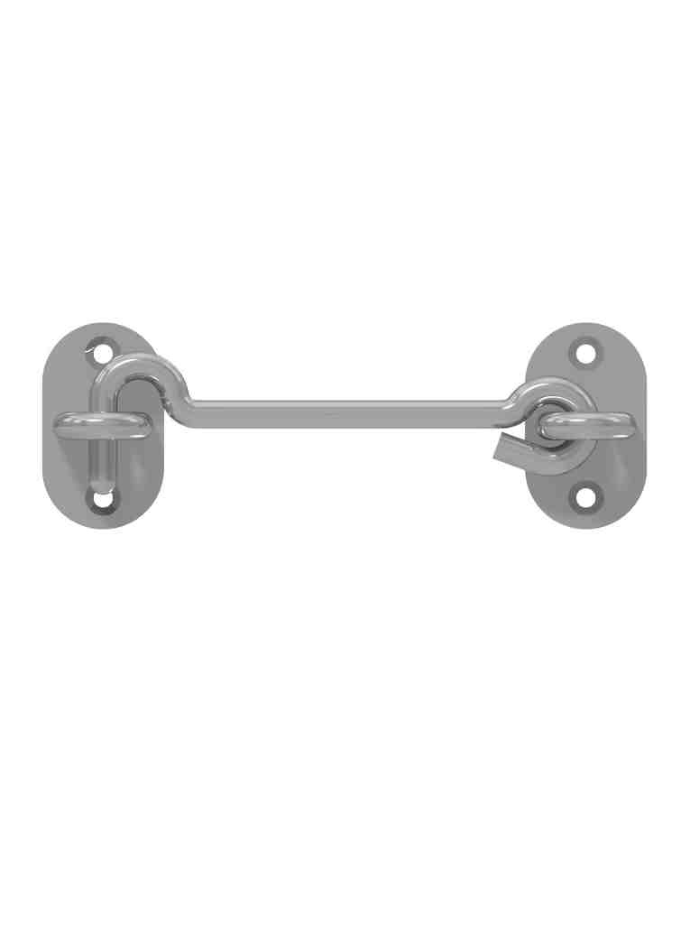 Door hook big in different lengths for screwing steel zinc plated | GSV-No. 420 A