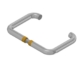 Tubular handles with two-sided prolongation for mortises Stainless steel | GSV-No. 6610 A
