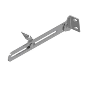 Cabinet stay with guide-rivet lengths 220mm Brass  | GSV-No. 2652