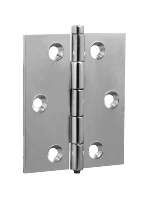 Door hinge with loose head-pin 100 x 87mm Brass | GSV-No. 3420