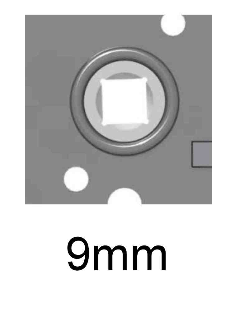 9mm (Standard Schiffbau)