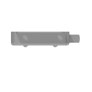 Kastenriegelschloss mit Anschraublappen für Zylinder Messing | GSV-Nr. 3239 Z