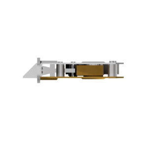 Mortise WC latch lock backset 55mm Brass | GSV-No. 4206