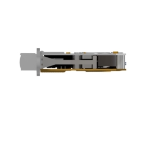Mortise lock backset 55mm Brass | light 3596 K