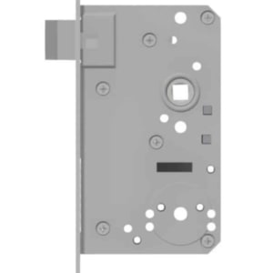 Mortise latch latch protrusion 19mm complete stainless steel | GSV-No. 3819 F Backset 65mm left hand