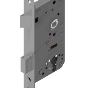 Mortise lock for cylinder Stainless steel 316L backset 55 / 65mm latch protrusion 14 / 16mm | GSV-No. M316 Z left hand