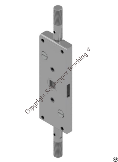 Espagnolette lock stainless steel | GSV-No. 9019