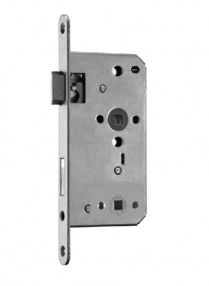 Mortise WC-lock backset 65mm Steel | GSV-No. 3212 WC