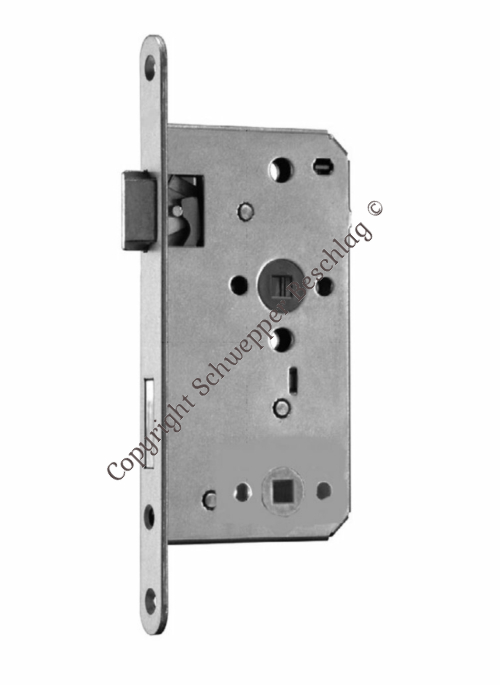 Mortise WC-lock backset 65mm Steel | GSV-No. 3262 WC