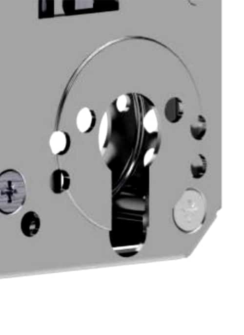 Big Mortise Cylinder Door Locks stainless steel for overlying mount