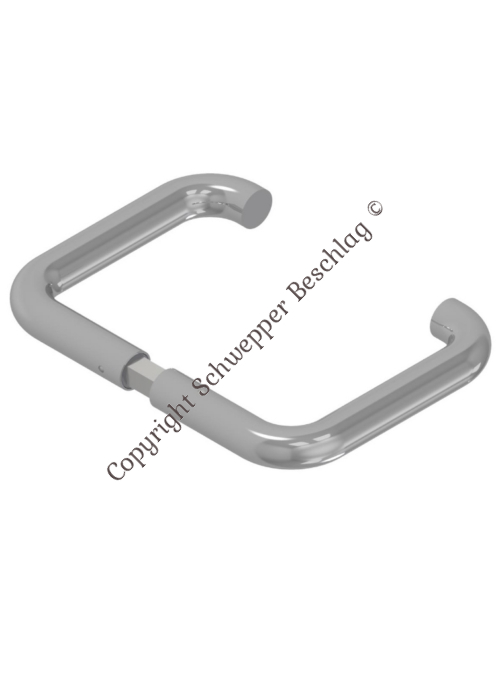 Tubular handles Stainless steel for mortise locks / rim locks | GSV-No. 6610