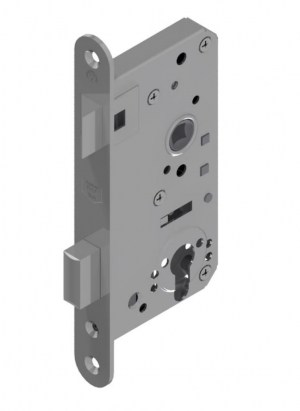 Anti-Panic | Emergency door opening mortise lock for cylinder latch protrusion 14mm complete stainless steel (304) anty piracy on board (ISPS) | GSV-No. 3801 APZ