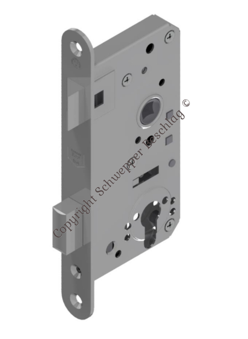 Anti-Panic | Emergency door opening mortise lock for cylinder latch protrusion 16mm complete stainless steel (304) anty piracy on board (ISPS) | GSV-No. 3816 APZ