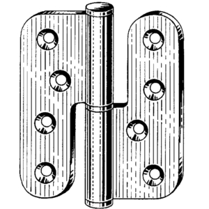 Loose joint hinge 100 x 86mm Stainless steel | GSV-No. 3414