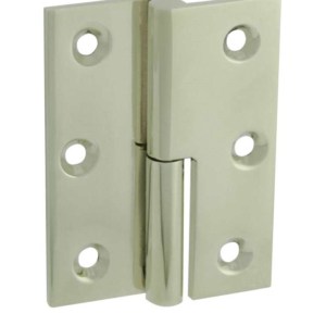 Loose joint hinge 50mm for back laying door Brass | GSV-No. 4146