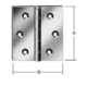 Rolled hinge pin riveted various sizes Stainless steel | GSV-No. 8003