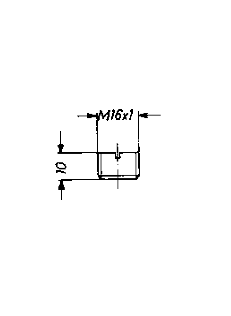 Locking screw M 16 x 1 Brass | GSV-No. 3670