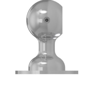 Handlaufendhalter für Durchmesser 30 / 40mm Messing | GSV-Nr. 255