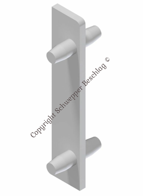 Joint piece Plastic for skirting board profile 2709 | GSV-No. 2716