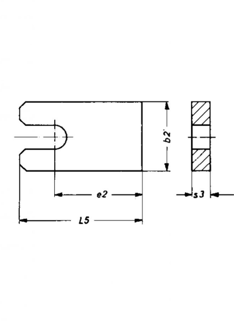 Pressure fork for M12 / M16 / M20 | GSV-No. 407 C