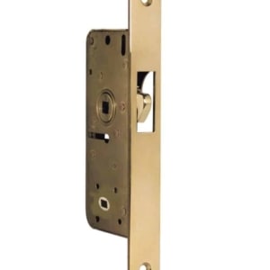 Sliding door mortise WC lock backset 40mm Brass | GSV-No. 1069 WC