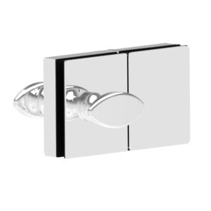 Strike box for glass door rim lock 3713 Brass | GSV-No. 3713SK