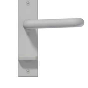 Bathroom unit entrance door trimset Aluminium | GSV-No. 9045