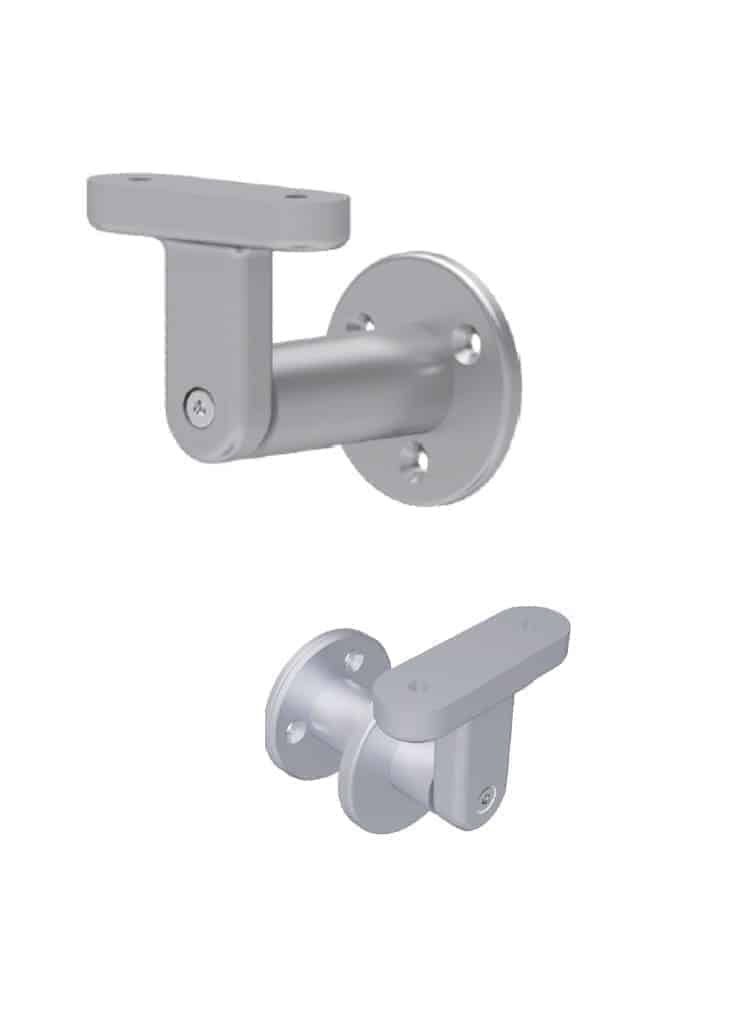 Handrail supports for countersunk screws | Handrail brackets